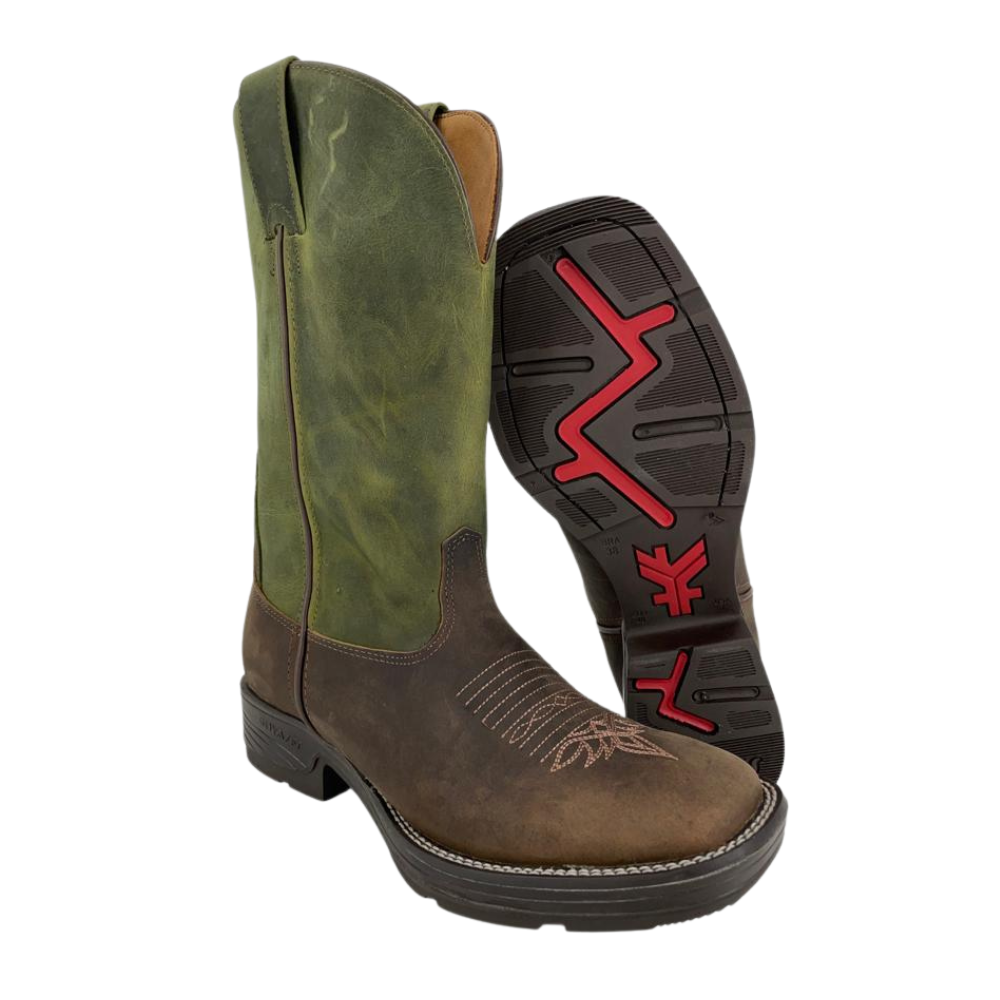 Bota Texana Masculina Goyazes Jump Dallas Tabaco Ref: 203058