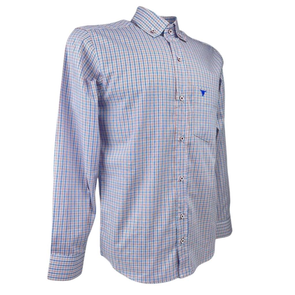 Camisa Xadrez O'neill Manga Longa 23877 - Masculina