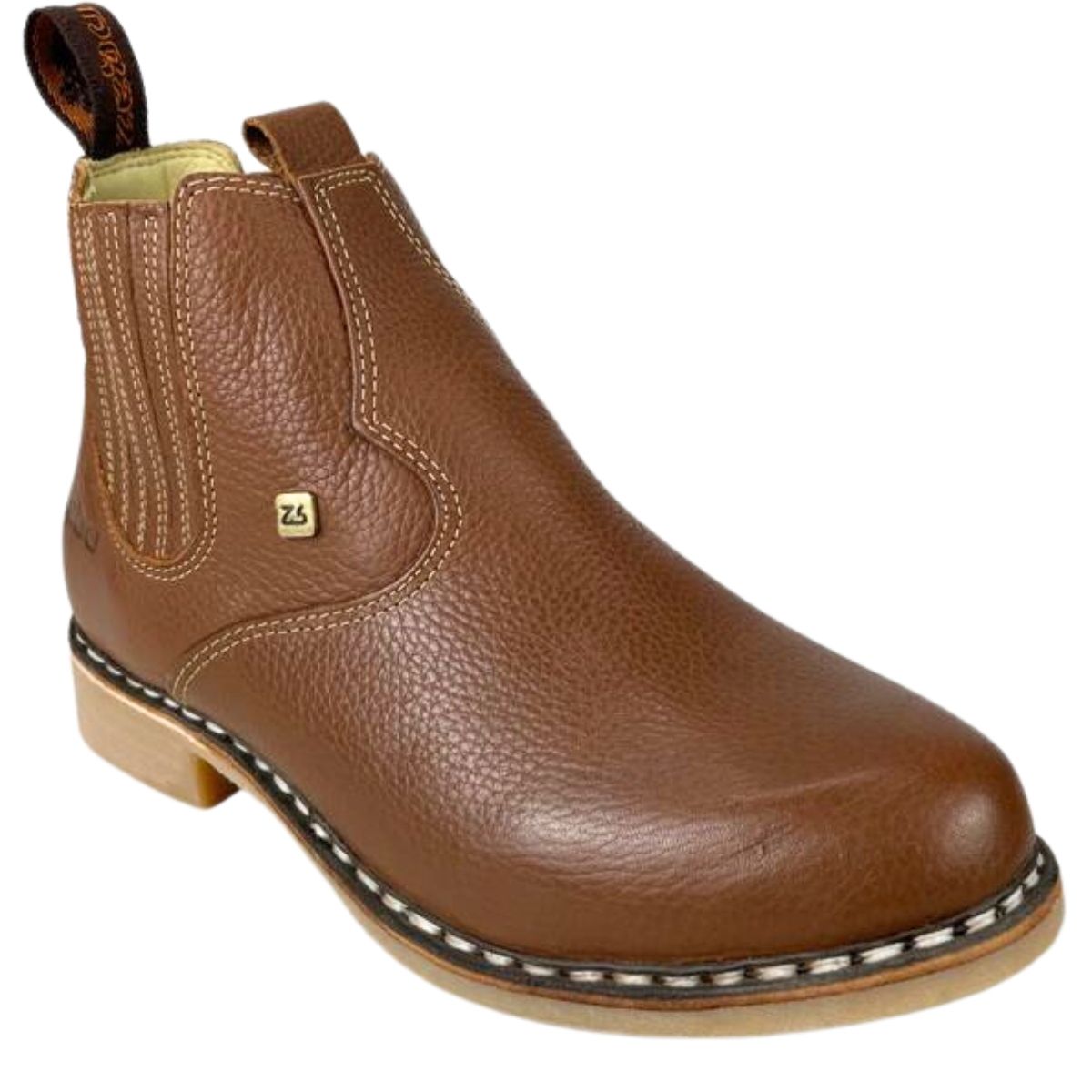 Botina Masculina Zebu Cor Whiski - Ref. 64010 AL 07 - Badana