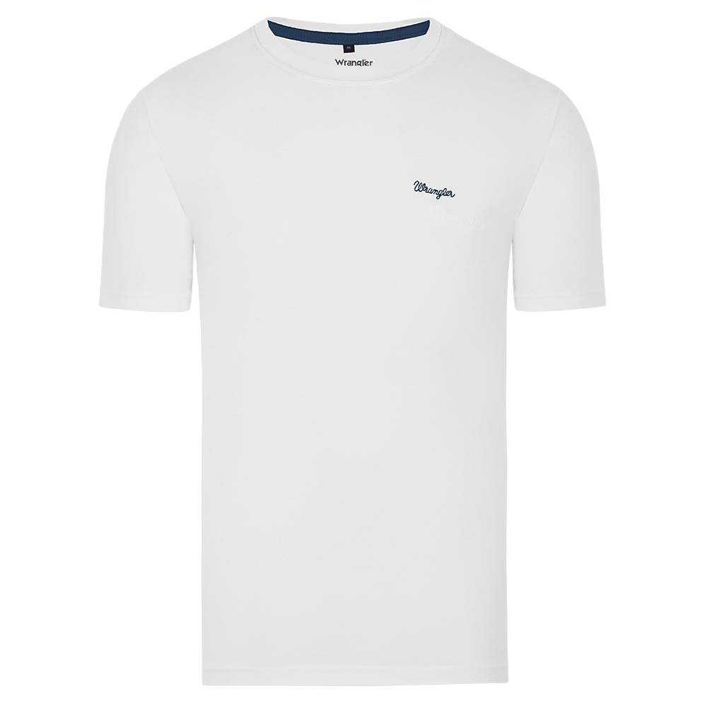 Camiseta Masculina Wrangler Branco Ref: WM8100BR