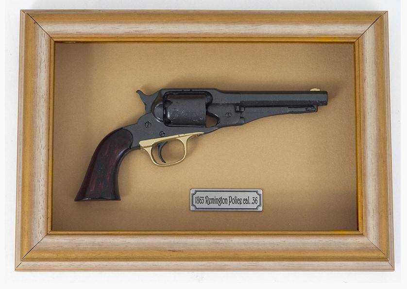 Quadro de Arma Karin Grace - 1863 Remington Police cal. .36