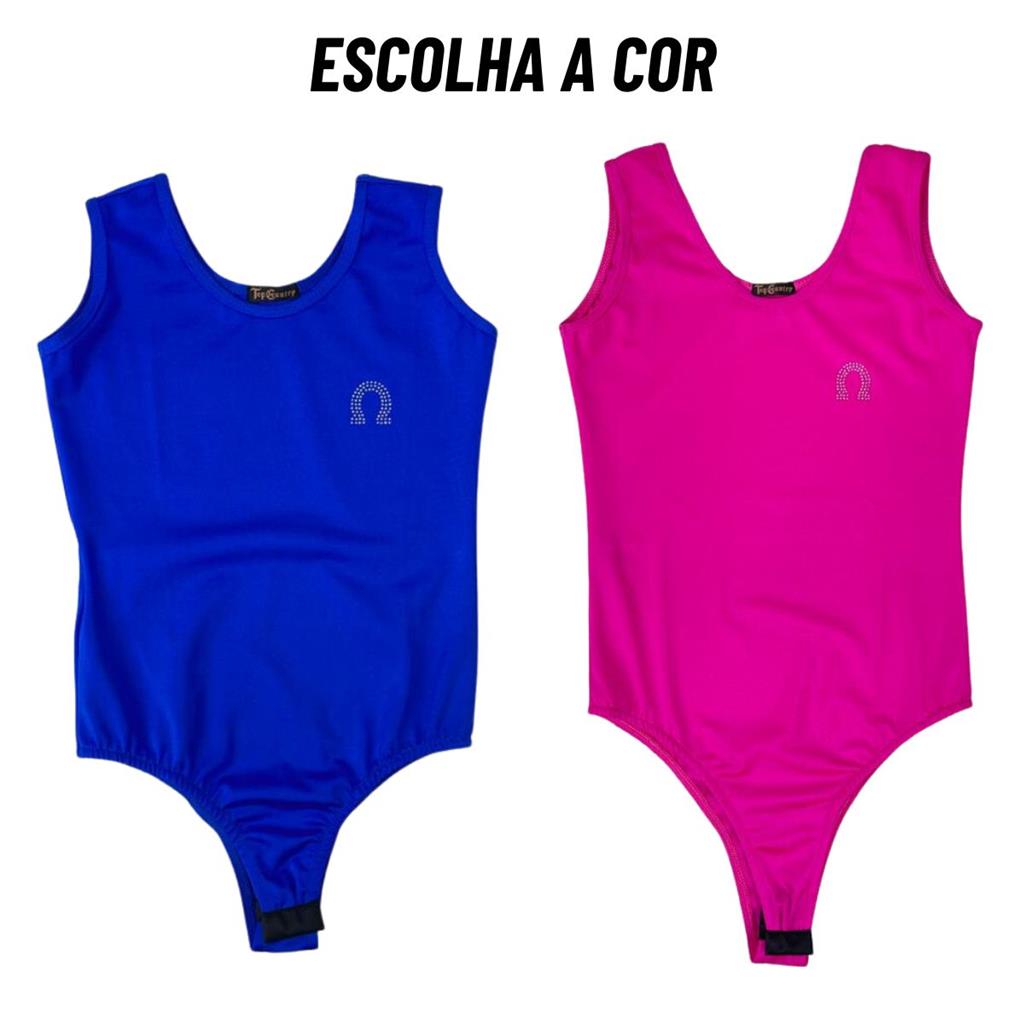 Body Infantil Top Country Regata Simples Ref. 012 - Escolha a cor