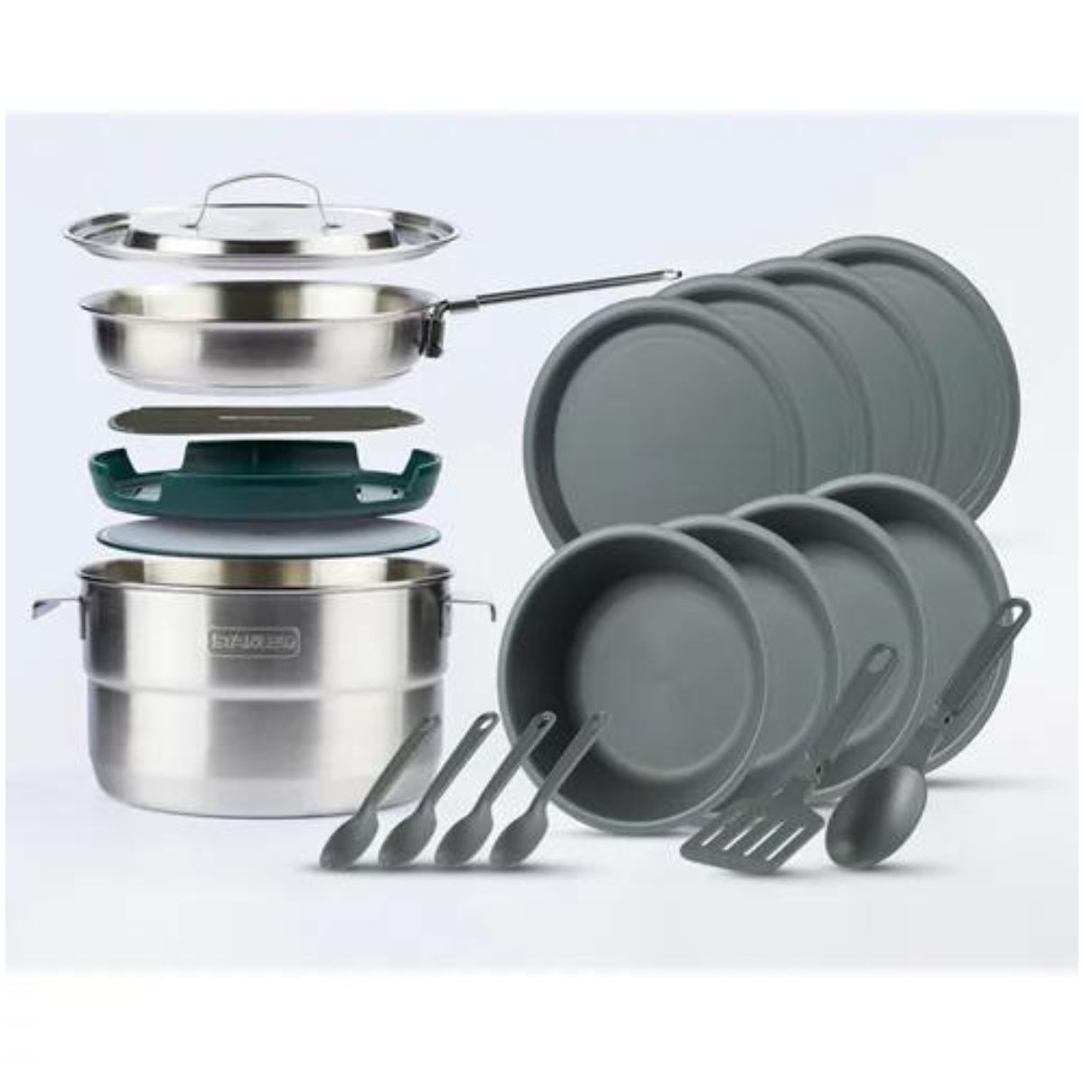 Kit Adventure Stanley Base Camp Cook Set 21 Peças Ref. 8052 - Badana