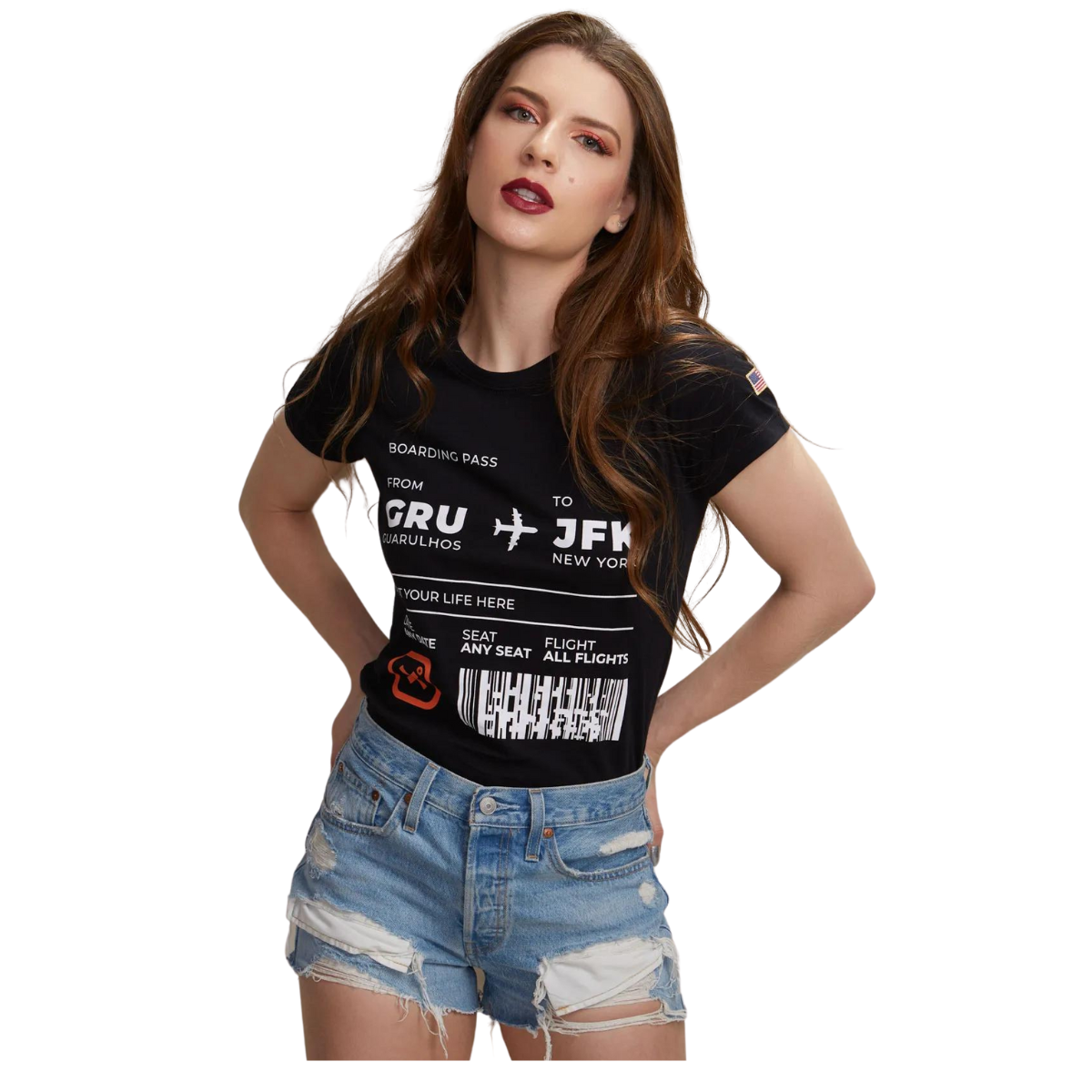 Camiseta Feminina TXC Preto - Ref. 50165