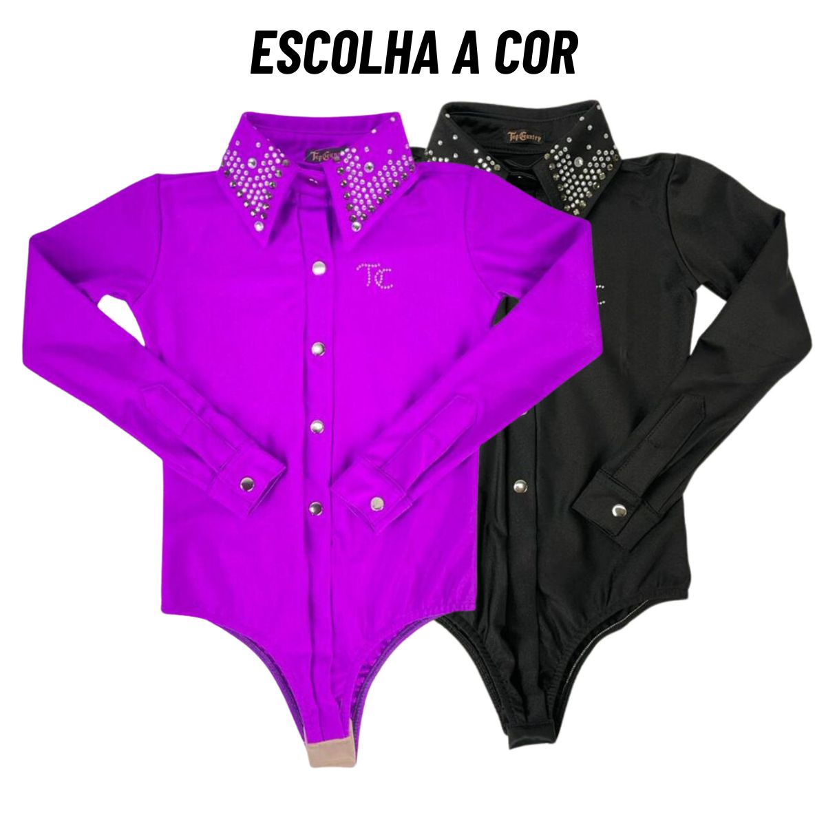 Body Infantil Top Country Discreet Ref. 011 - Escolha a cor