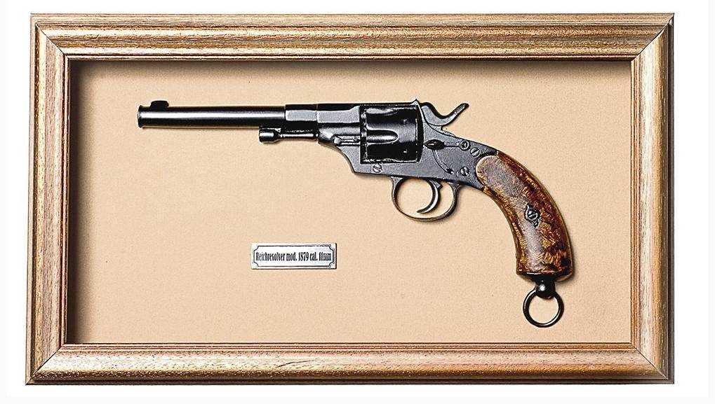 Quadro de Arma Karin Grace  Reichrevolver mod.1879 cal. 11mm