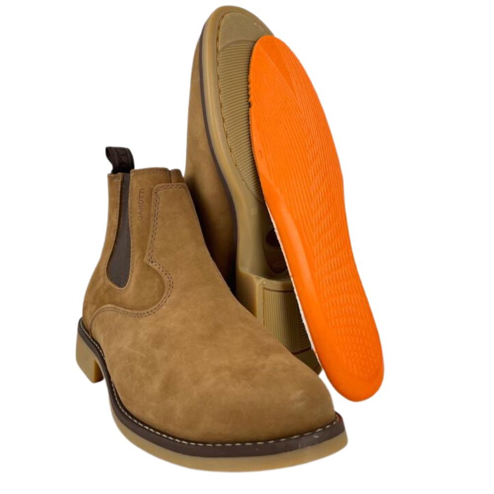 Botina Masculina Garotti Laredo Couro Nobuck Escolha a cor Badana