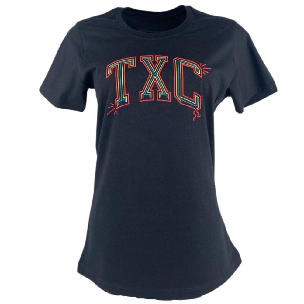 Camiseta Feminina TXC Manga Curta Logo Colorida Ref.50713