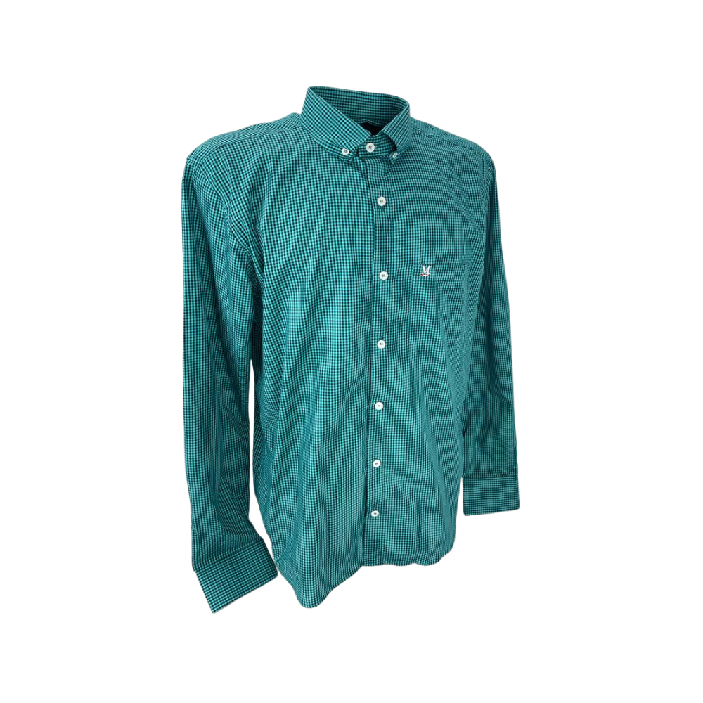 CAMISA MASCULINA MINUTY XADREZ AZUL CLARO 2910 - Moda Country para Toda a  Família