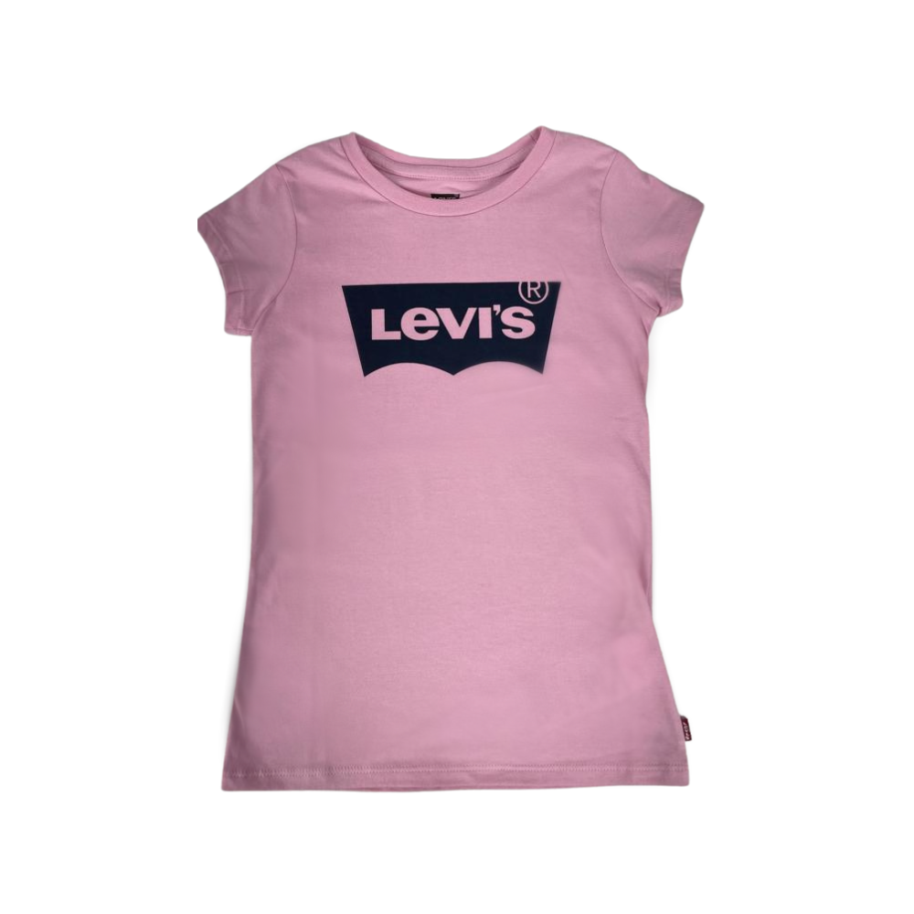 Camiseta Feminina Infantil Levi's Rosa Ref. PC9-LK001-0371