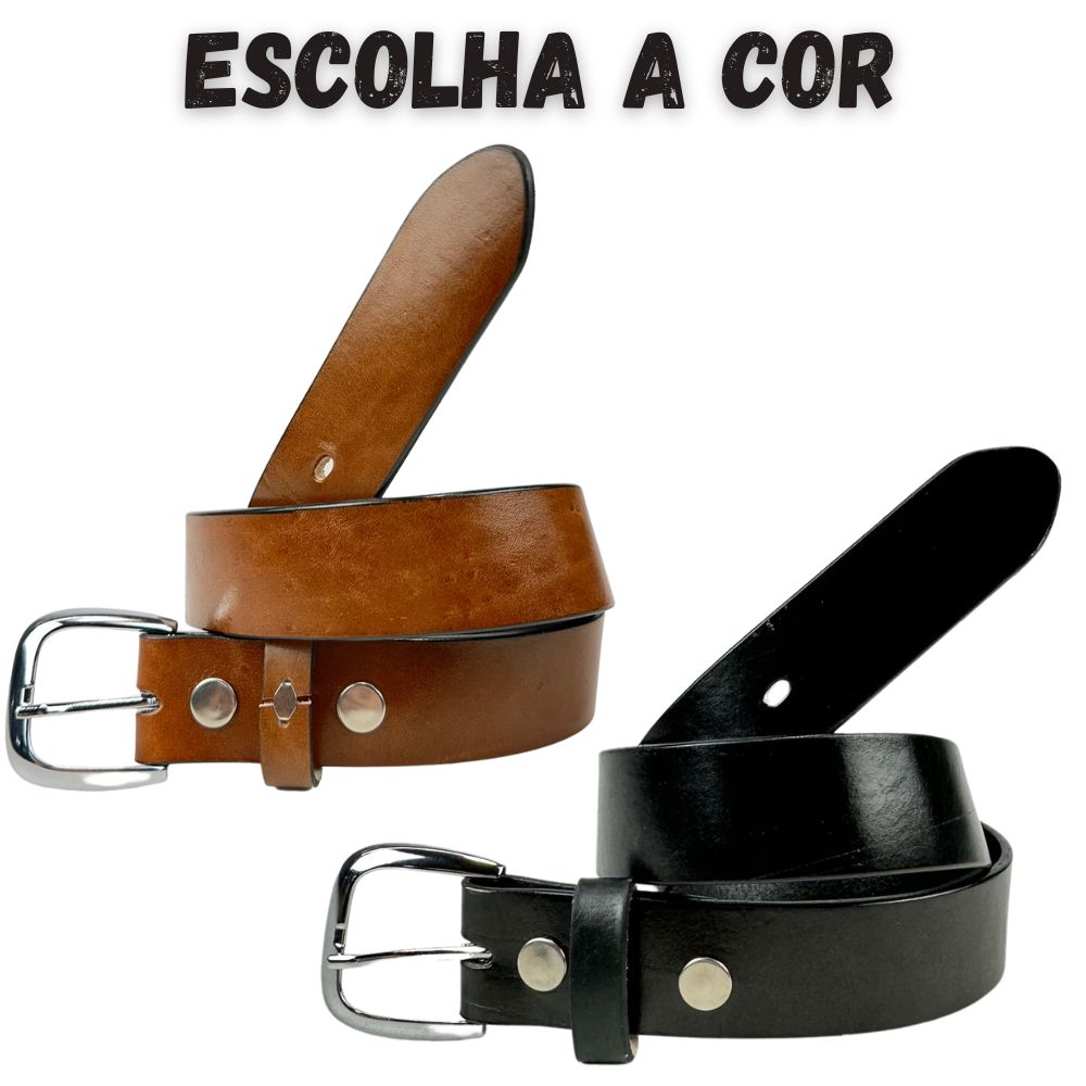 Cinto Masculino Social Adoniro´s Preto - Escolha a cor