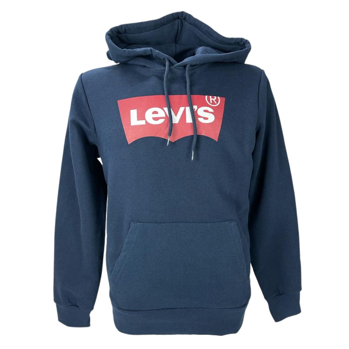Moletom Masculino LBL - Capuz Com Bolso Canguru Azul Marinho