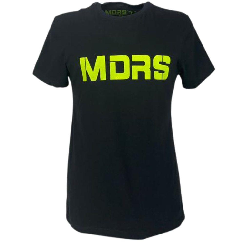 Camiseta Masculina Moiadeiros Preta Logo Verde - REF:MC243
