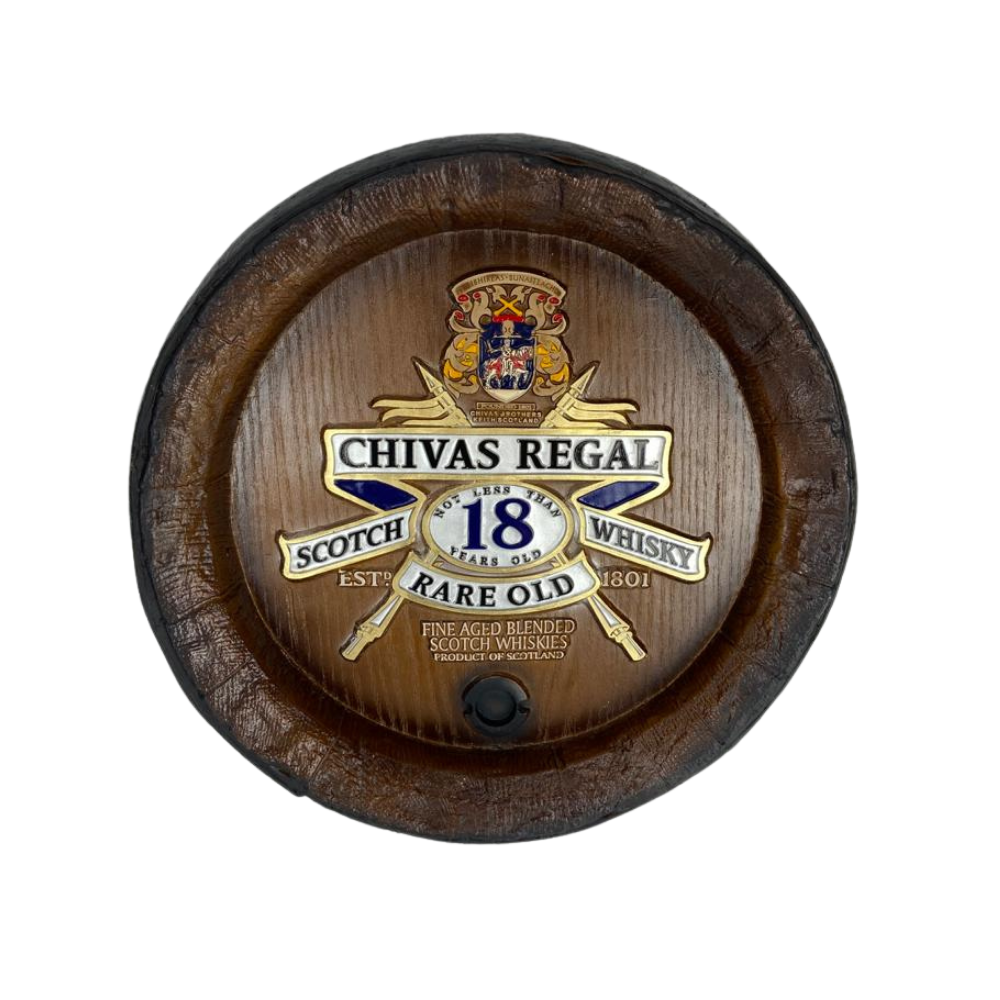 Quadro Tampa de Barril Chivas Regal Scotch Whisky