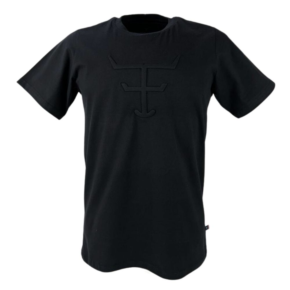 Camiseta Masculina Texas Farm TX Ledge Preto Ref. CM442