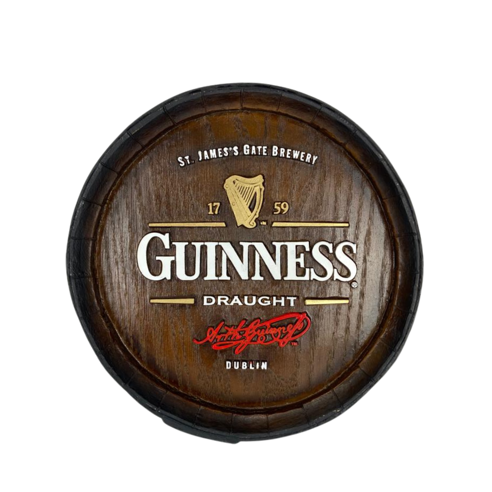 Quadro Tampa de Barril Guinness
