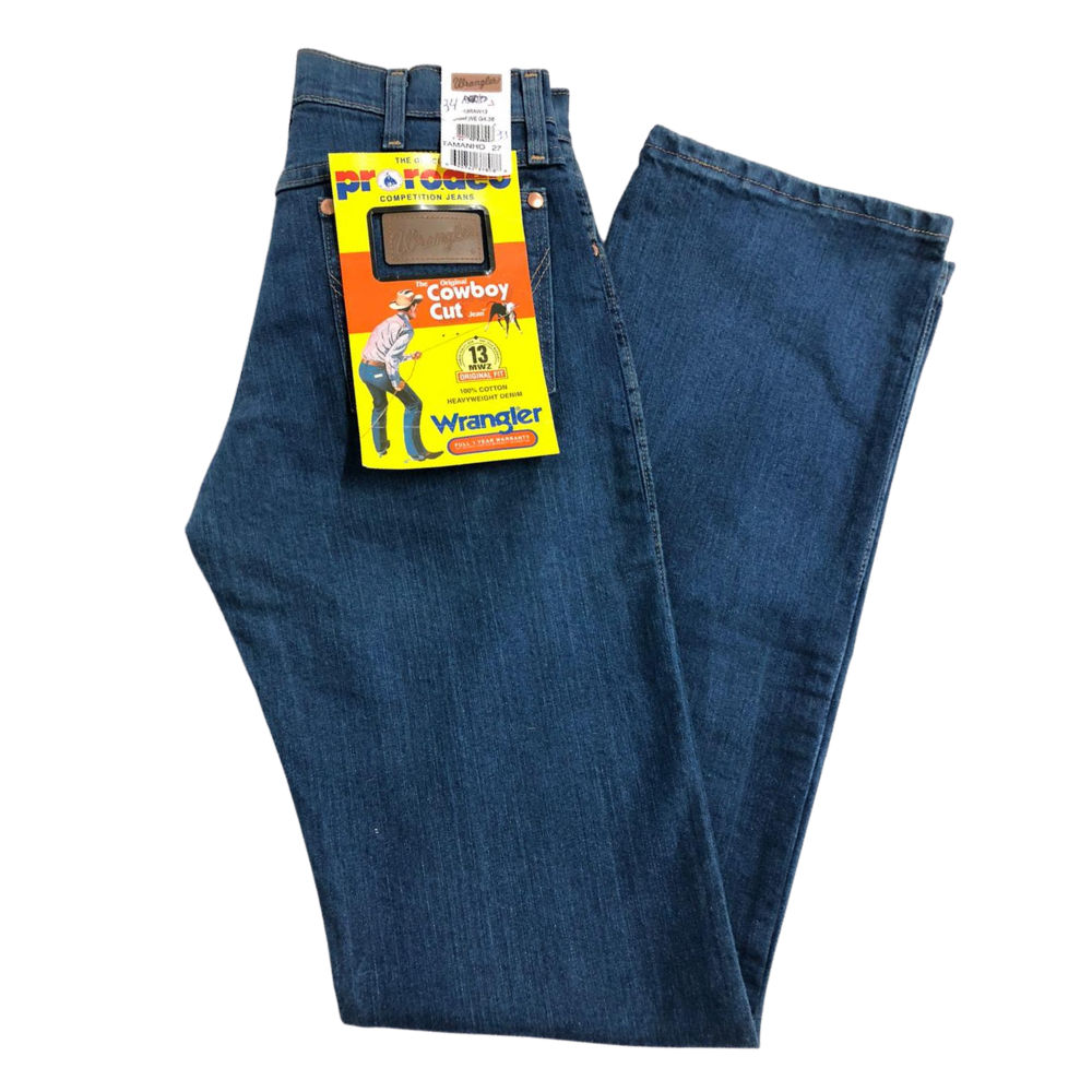 Calça Jeans Wrangler Masculina Azul