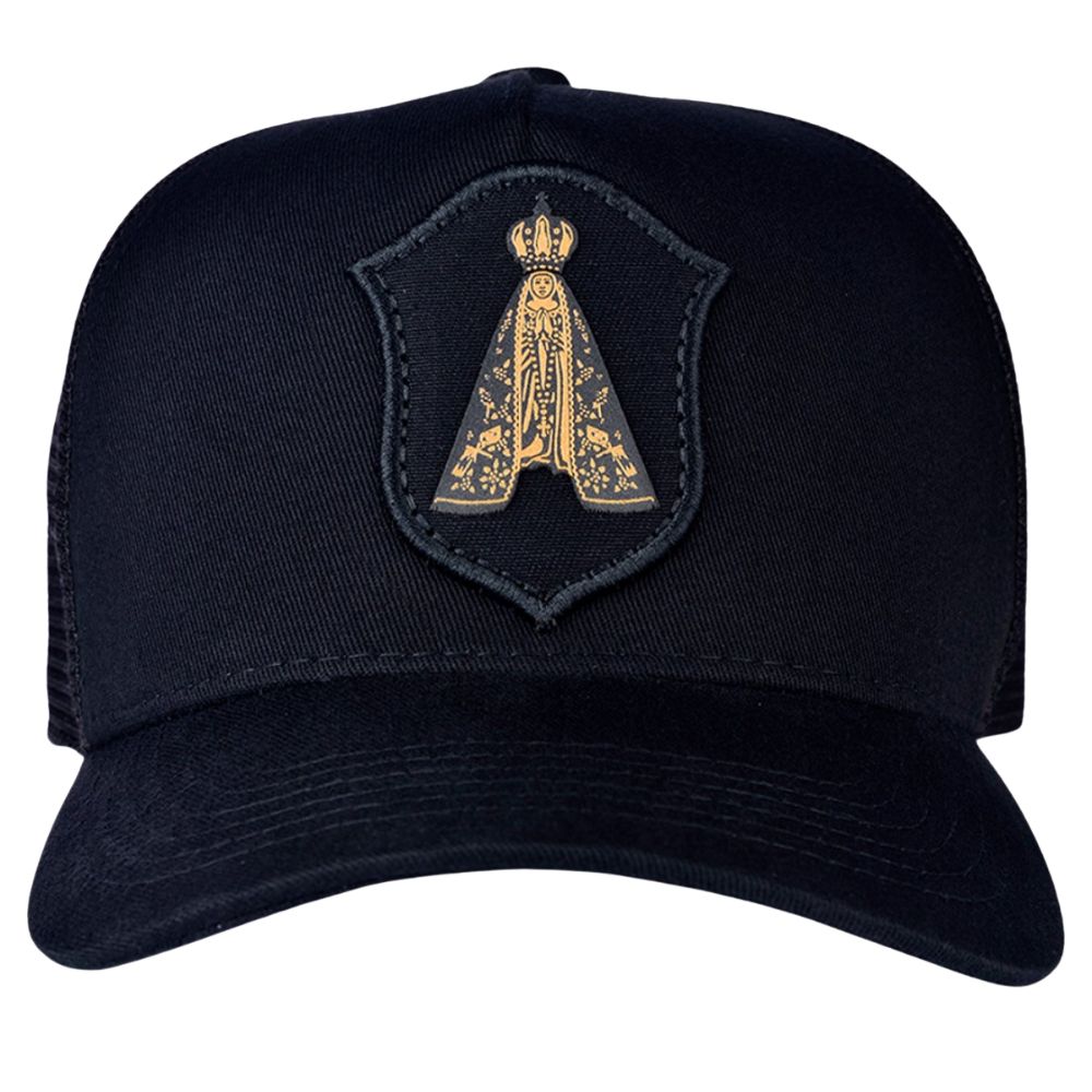 Boné Unissex BF///MS Nossa Senhora Aparecida Black Ref:1037