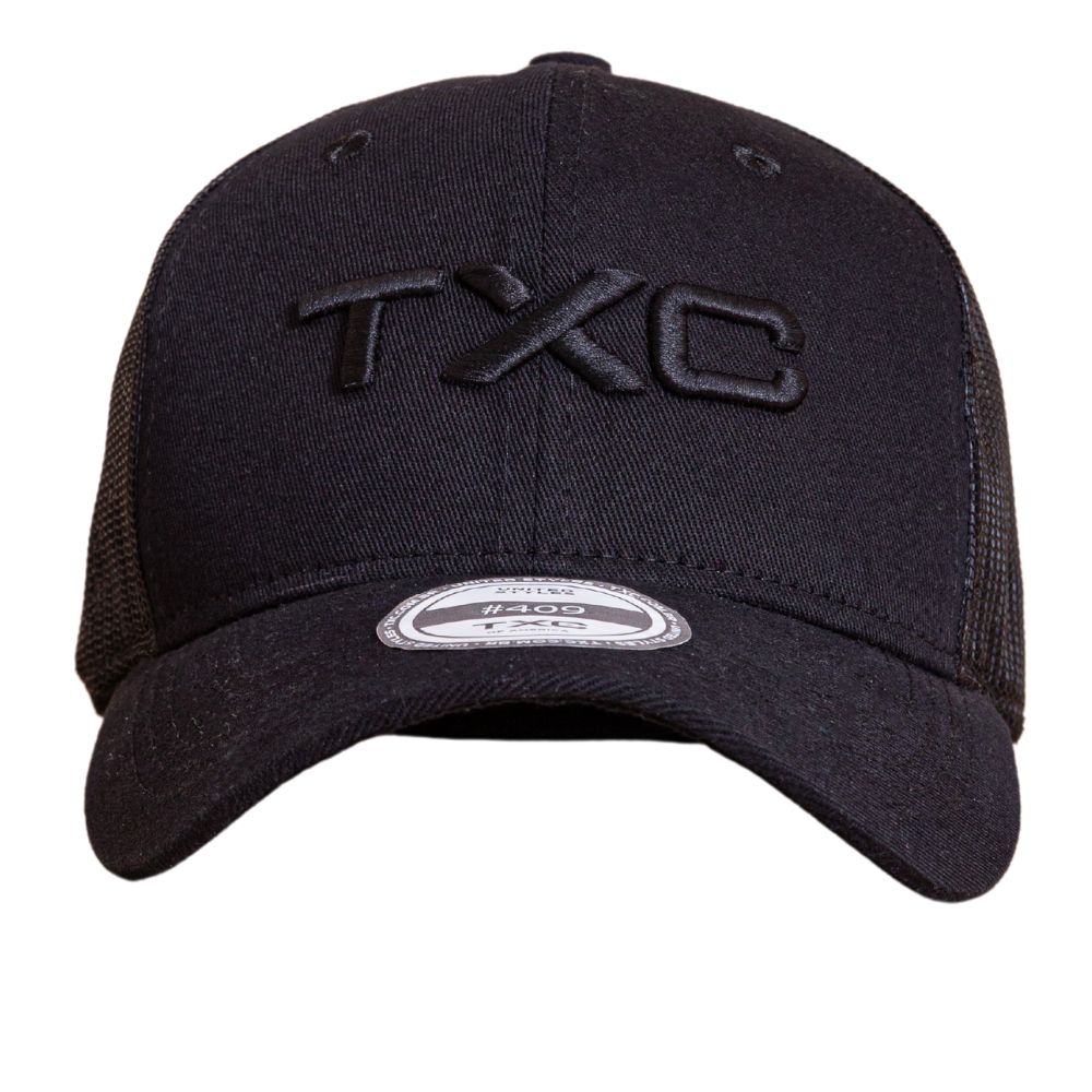Boné Unissex TXC Custom Bordado Preto Ref:11940C