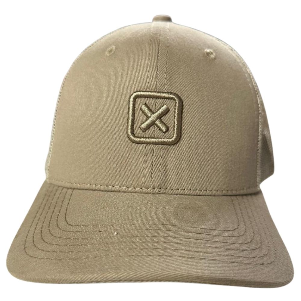 Boné Unissex TXC Caqui High Snap Com Bordado Dourado Ref:11939C