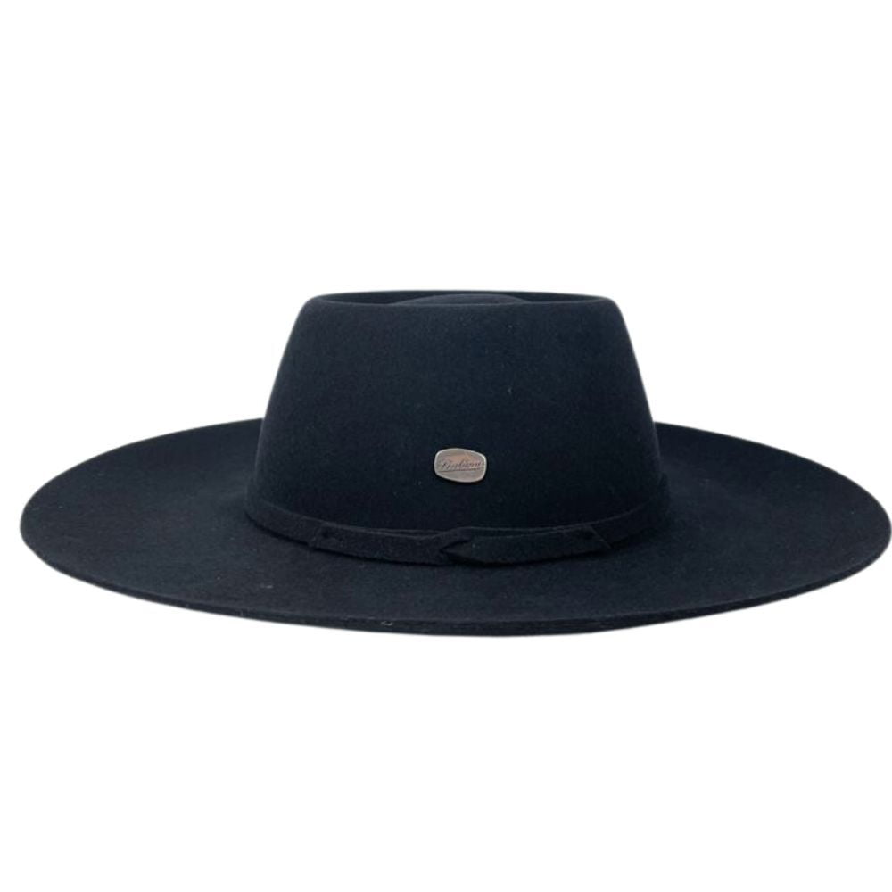 Chapéu Gaúcho Pralana Campeiro Feltro Premium Aba 10 Preto - Ref