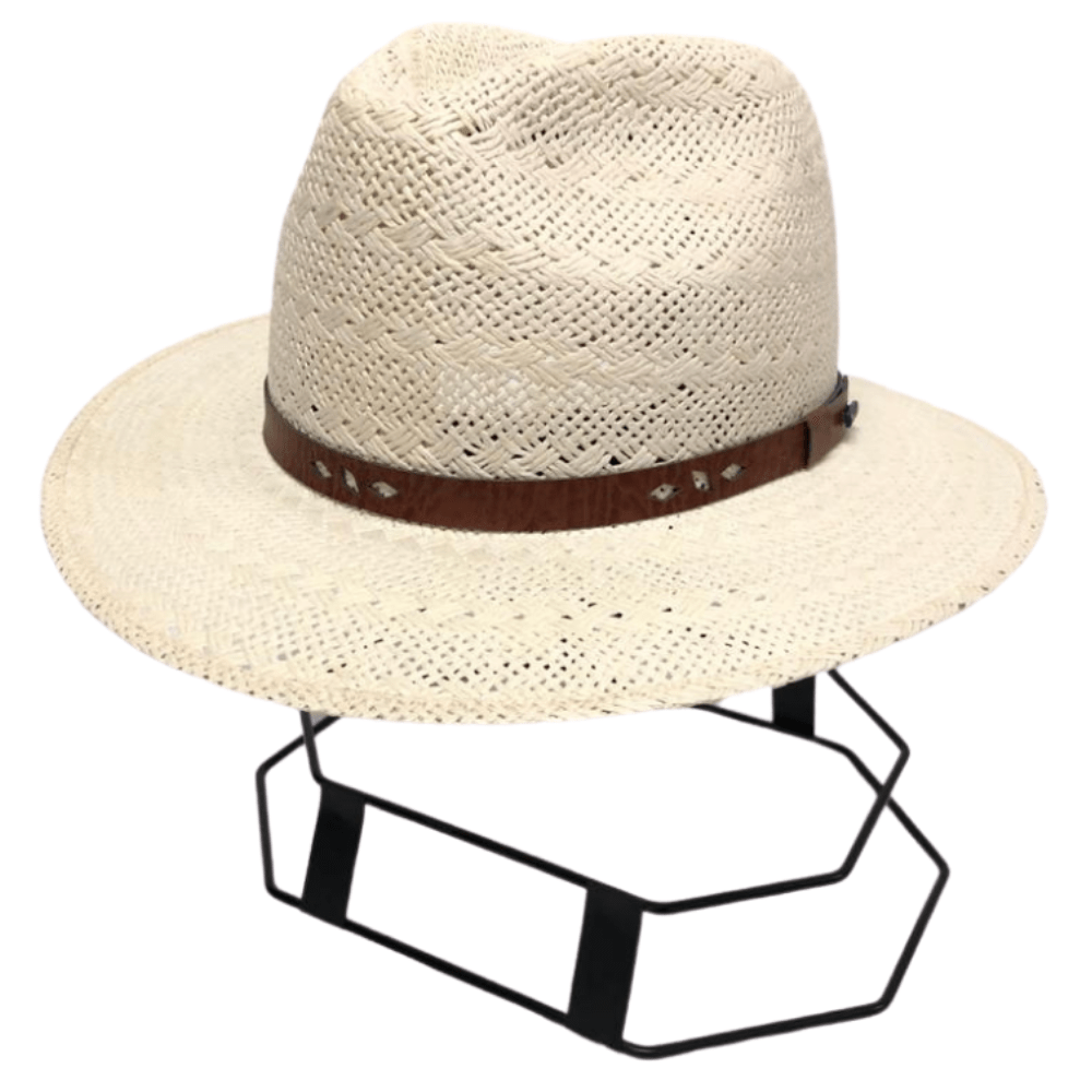 Chapéu Panamá Pralana Weekender Algas Aba 7 Badana