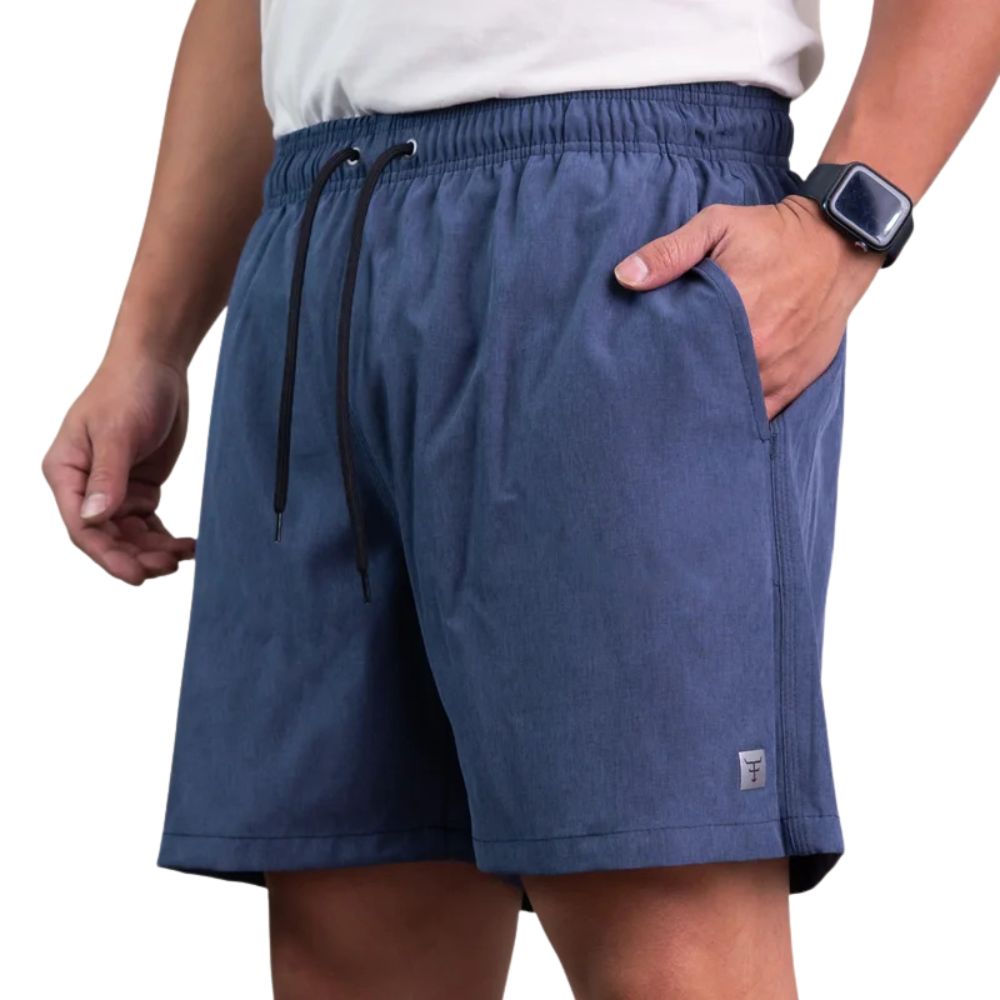 Bermuda Masculina Texas Farm Azul Jeans Com Cordão Ref:BDS023