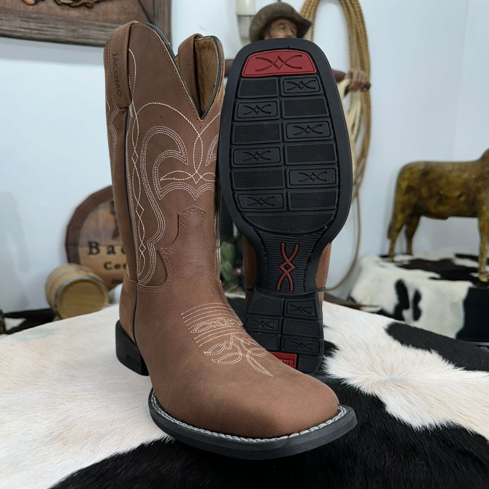 Bota Texana Masculina Bico Quadrado Mercado Livre Bico Quadrado