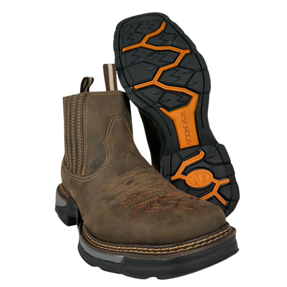 Botina Masculina Vimar Crazy Horse Café Tundra Ref:82081