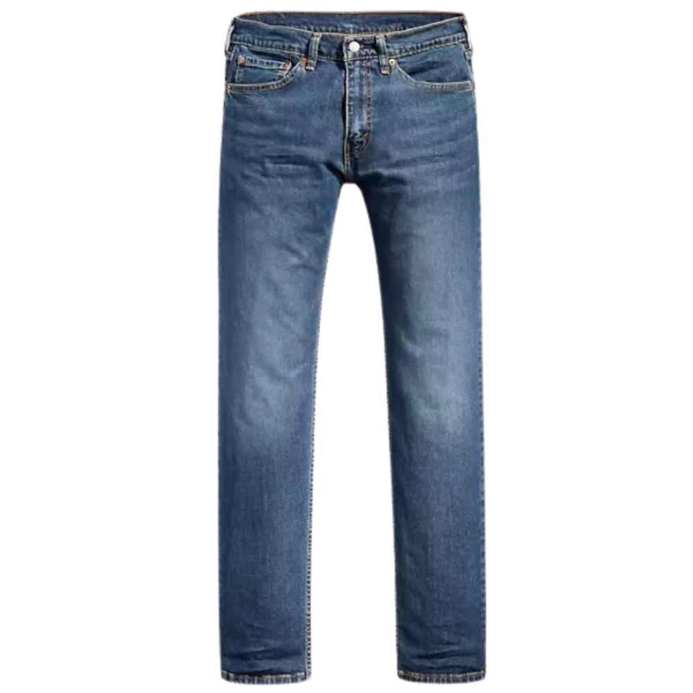 Calça Masculina Levi's 505 Regular Stretch Lavagem Média Ref