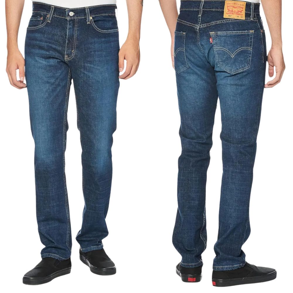 Calça Masculina Levi's 511 Slim Stretch Lavagem Escura Ref: LB5110069