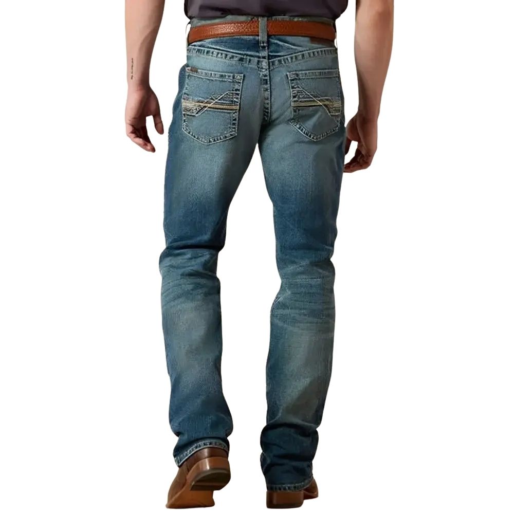Calça Masculina Ariat Jeans M4 Relaxed Straight Leg Dakota Stretch