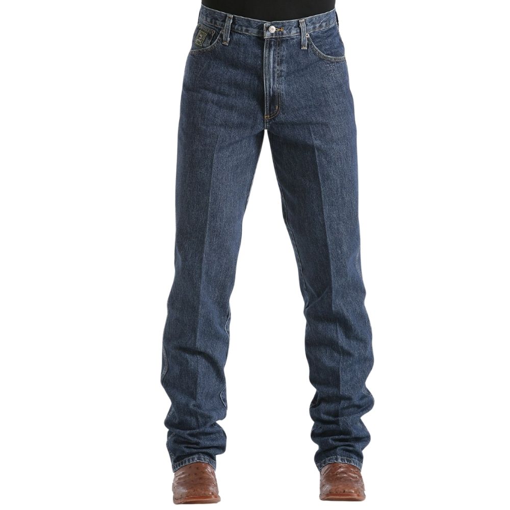 Calça Masculina Cinch Jeans Azul Escuro Green Label Relaxed Original Rise - Ref. MB90530002 Fab. México