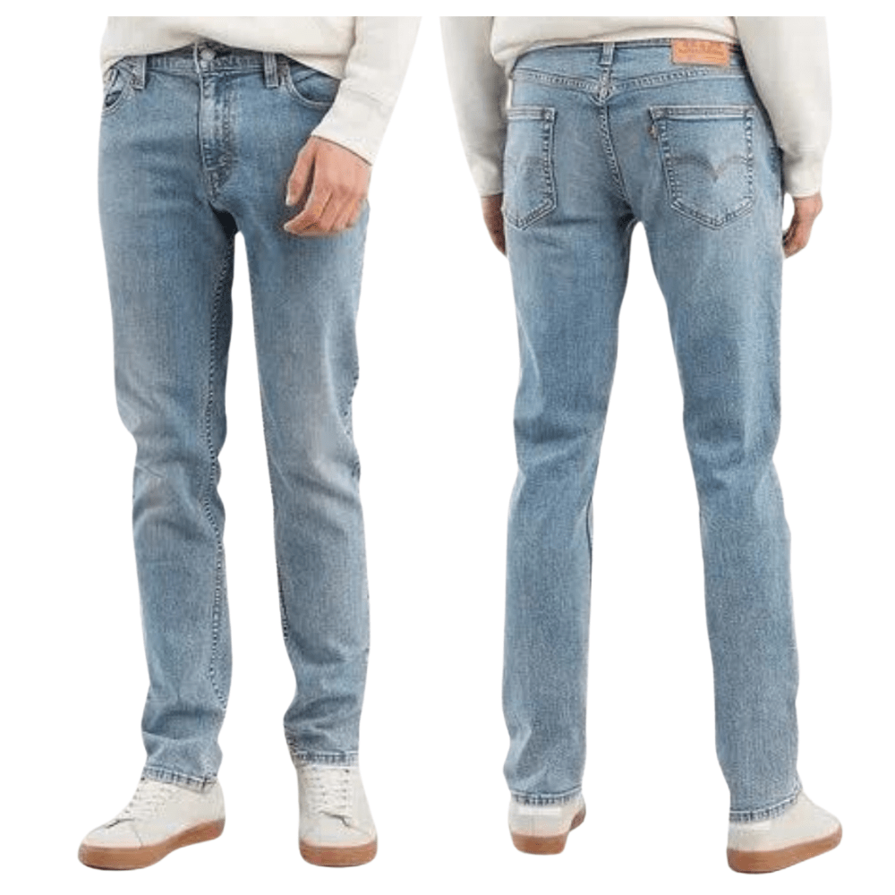 Calça Masculina Levi's Jeans Azul Claro 511 Slim C/ Stretch Levis Flex - REF: 045113623