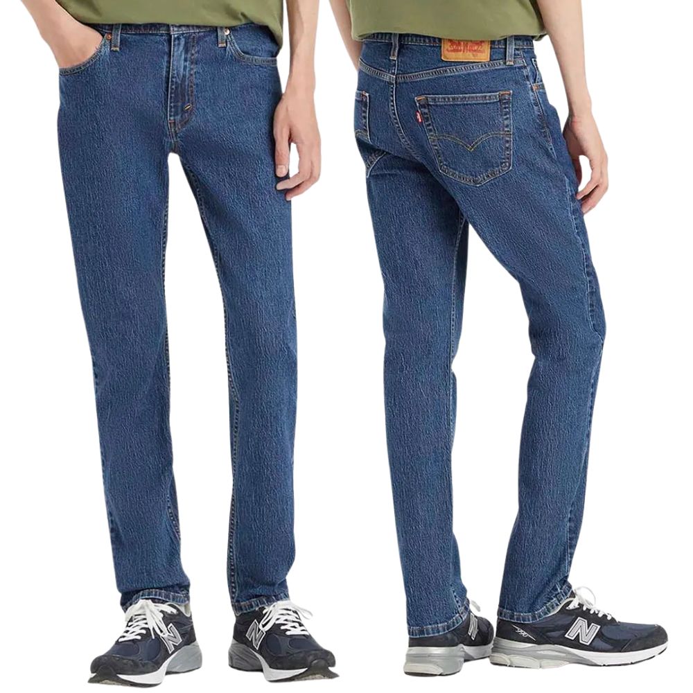 Calça Masculina Levi's Jeans Azul Escuro 511 Slim Strech Ref:045115848