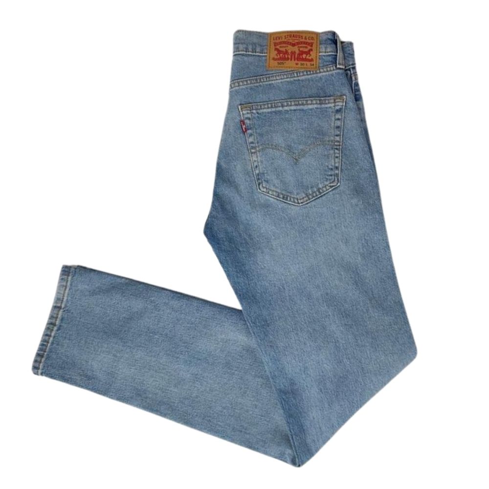 Calça Masculina Levi's Jeans Destroyed 505 - Ref. 005052854 - Badana
