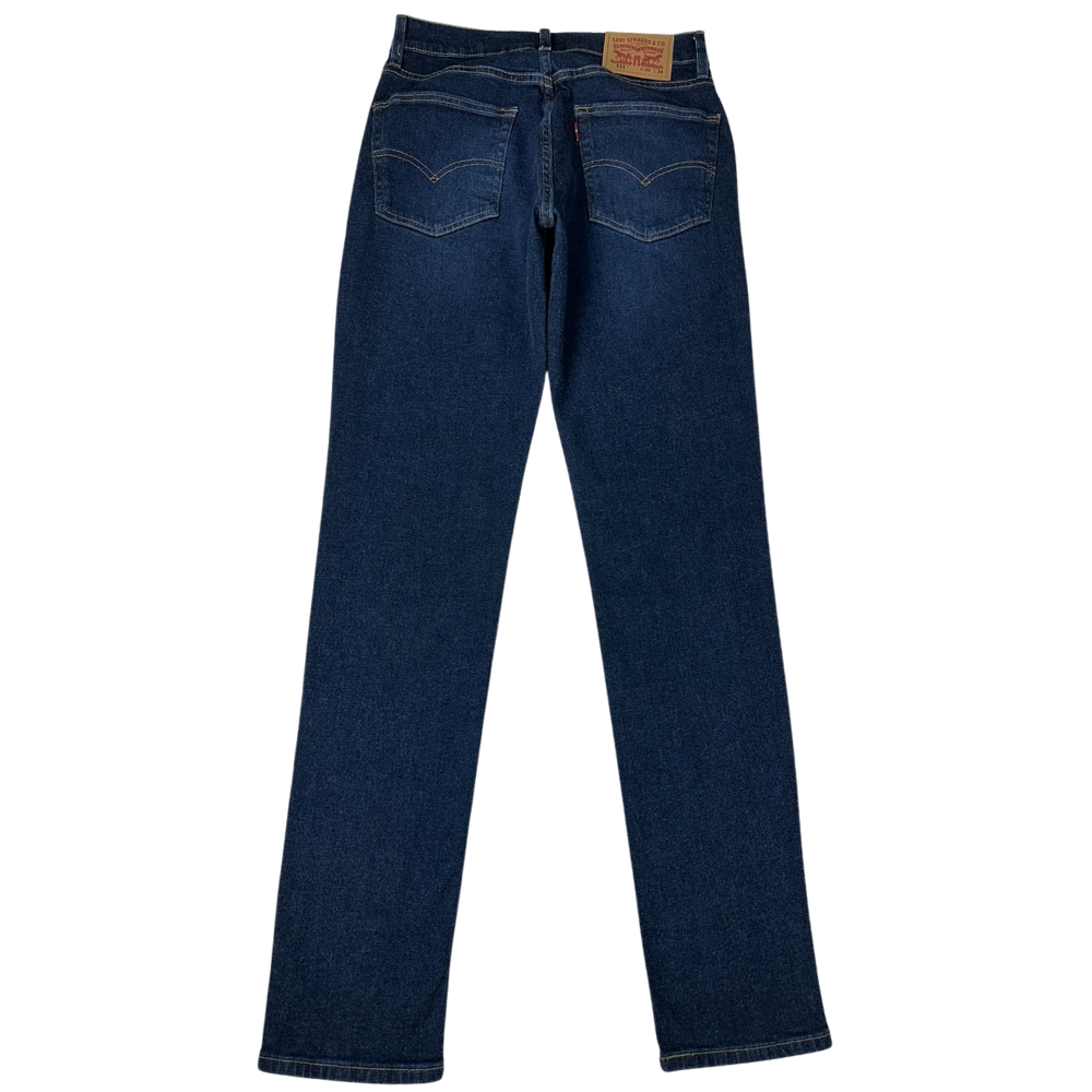 Calça Masculina Levi's Jeans Azul Escuro 511 Slim Com Stretch