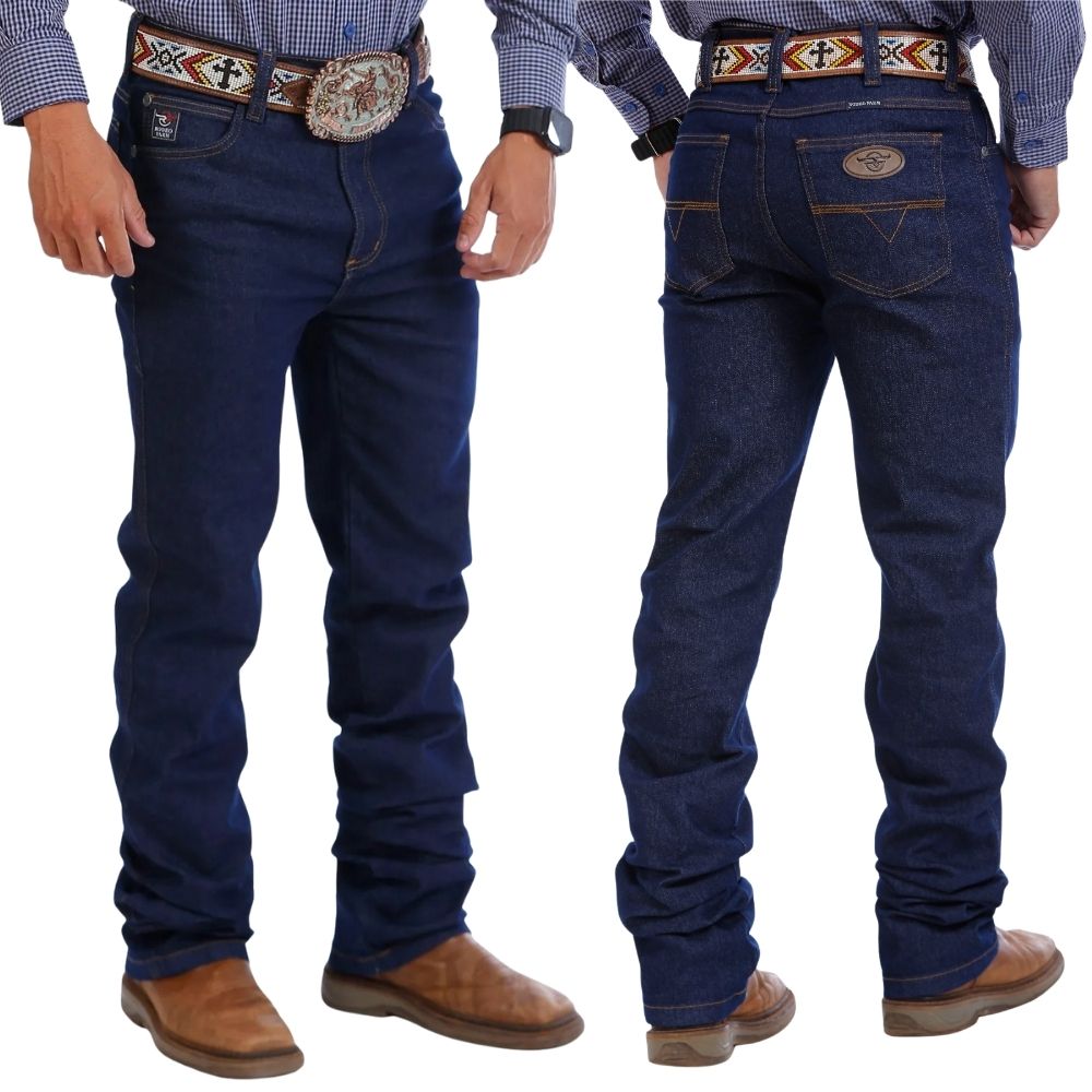 Calça Masculina Rodeo Farm Tradicional Jeans Amaciado Com Elastano Ref: 100 50 00008