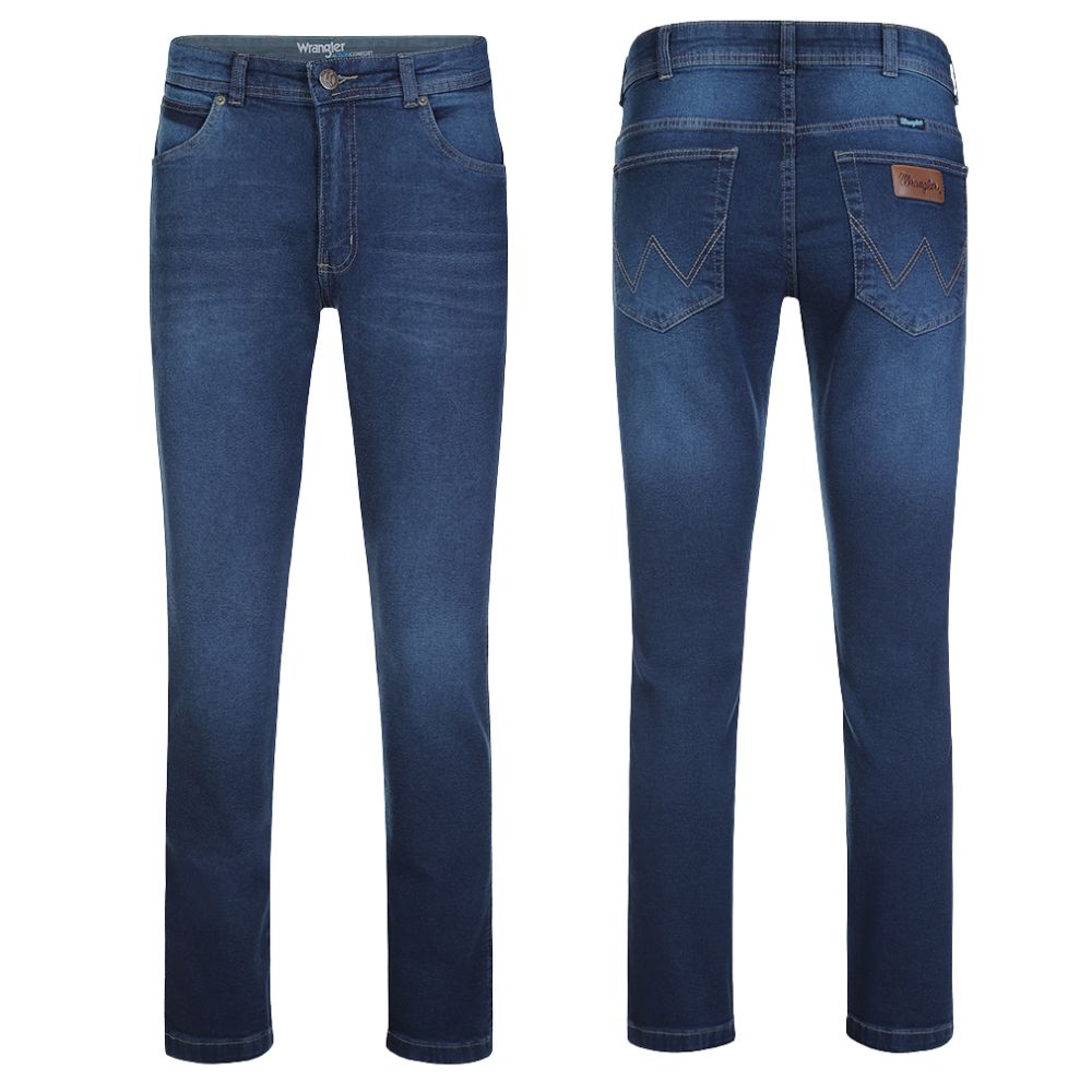 Calça Masculina Wrangler Jeans Lycra Action Confort Ref: WM1150