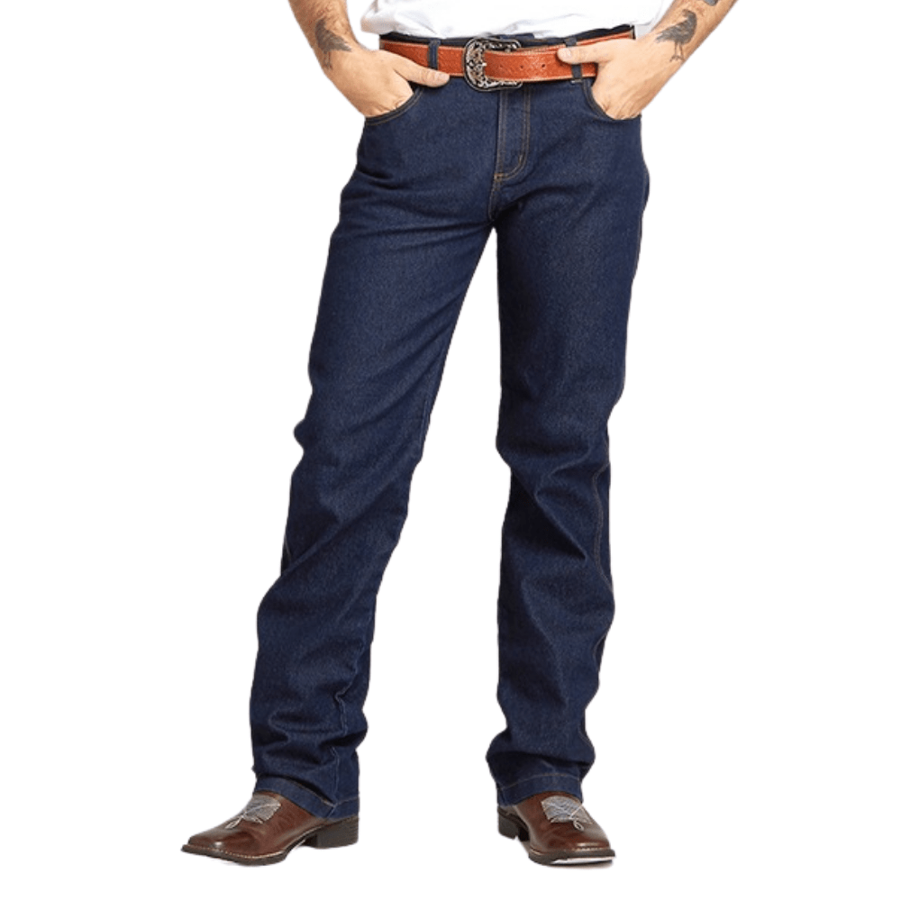 Calça Masculina E. M Jeans de Trabalho - Badana
