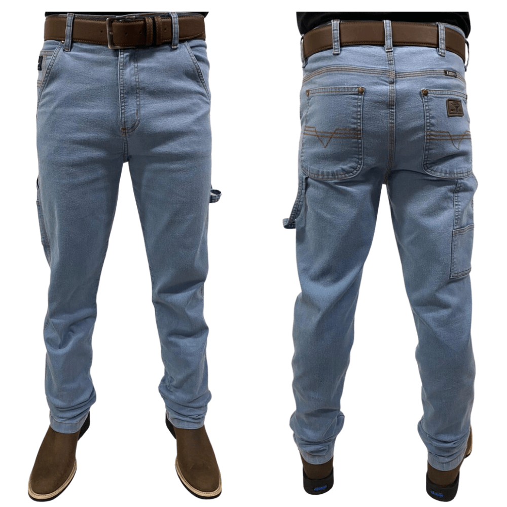 Calça Jeans Masculina Carpinteira Arizona Delavê