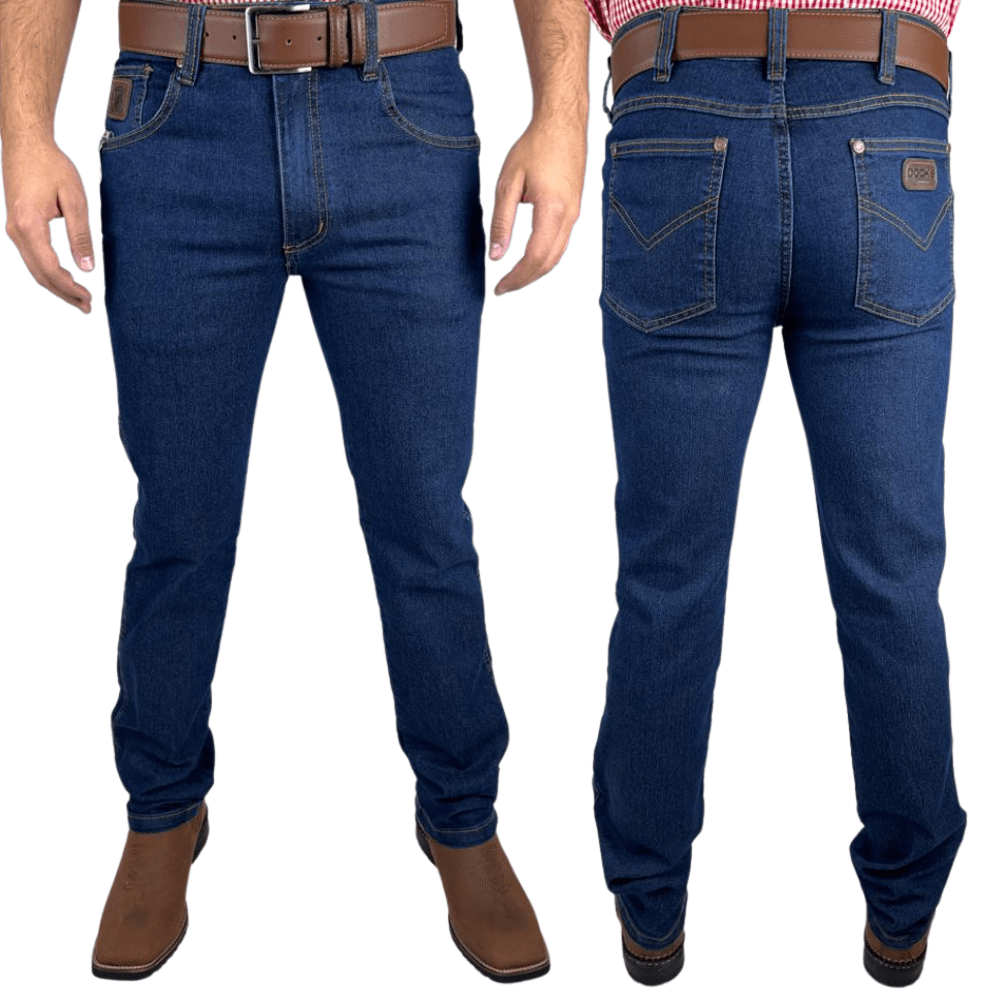 Calça Jeans Masculina Dock's Azul Escuro Ref.02949