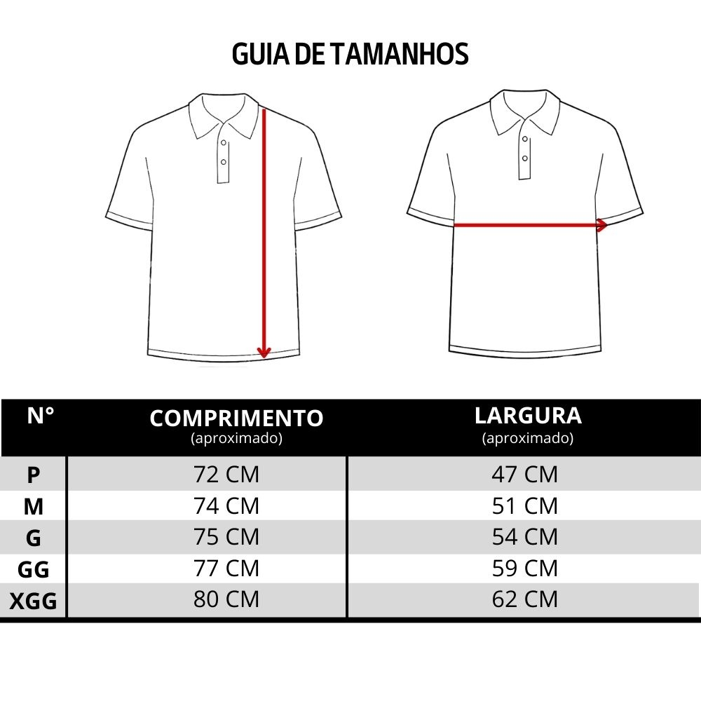 Camisa Polo Masculina TXC Manga Curta Slim Piquet Preto Com Logo