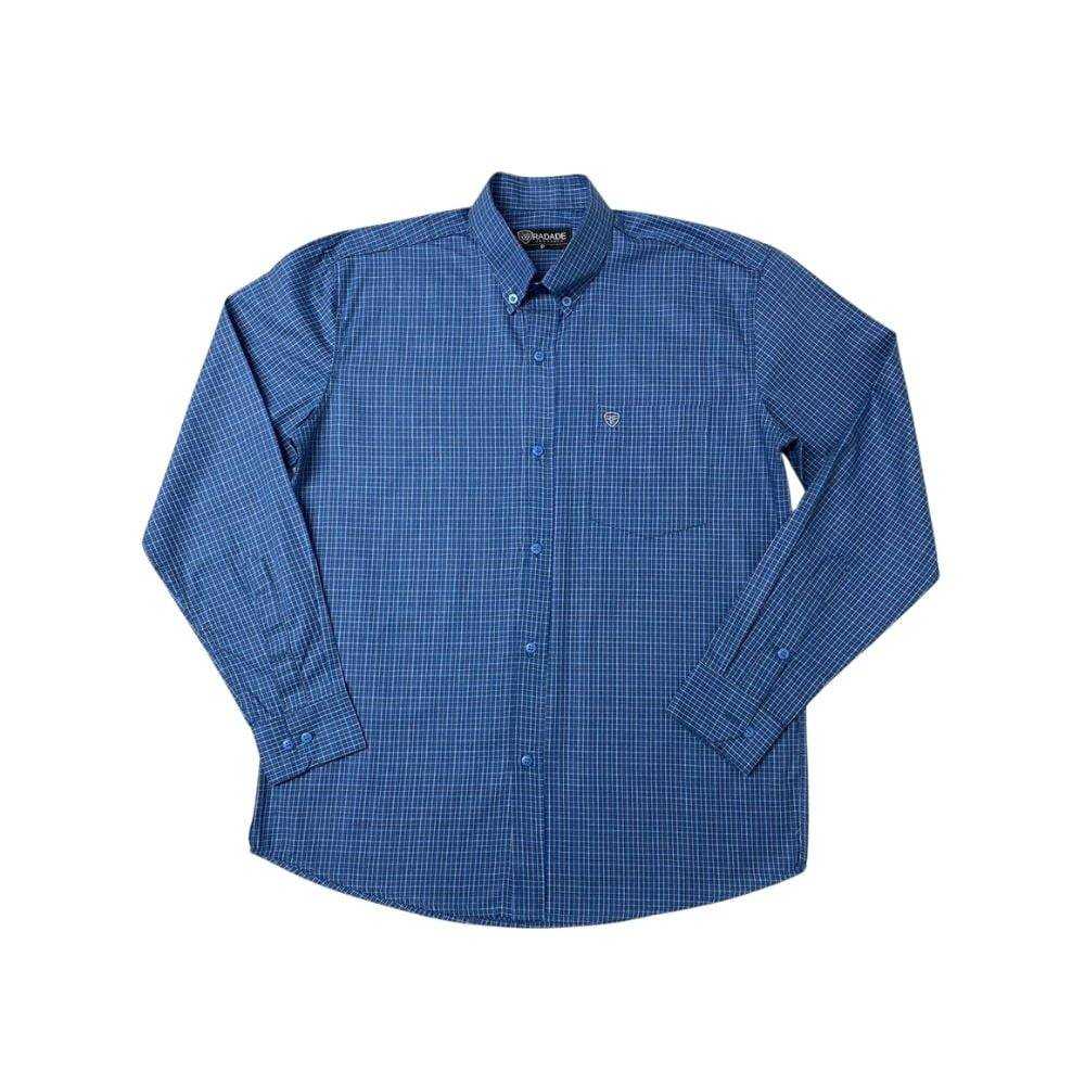 Camisa Radade Xadrez Azul - Ref: ML XN FIFITY