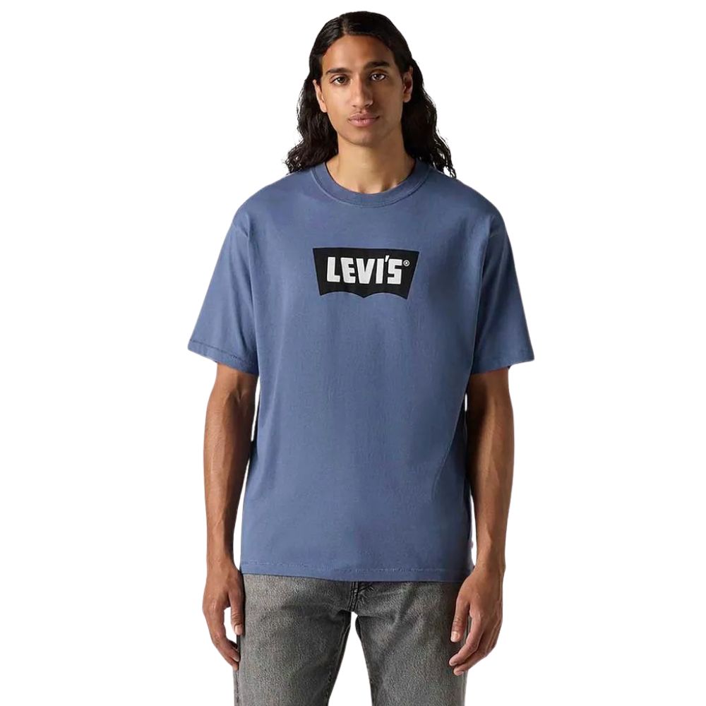 Camiseta Masculina Levi's Azul Ref:000RY 0007