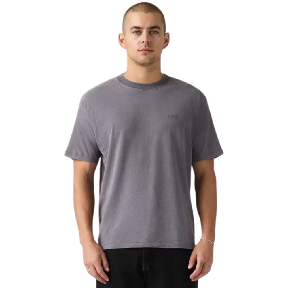 Camiseta Masculina Levi's Red Tab Vintage Tee Cinza Manga Curta Ref:A06370179
