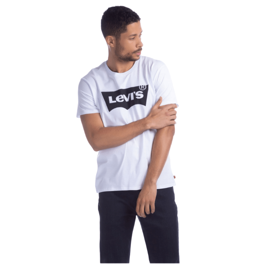 Camiseta Masculina Levi's Branca- REF: PC9-LB001-0222