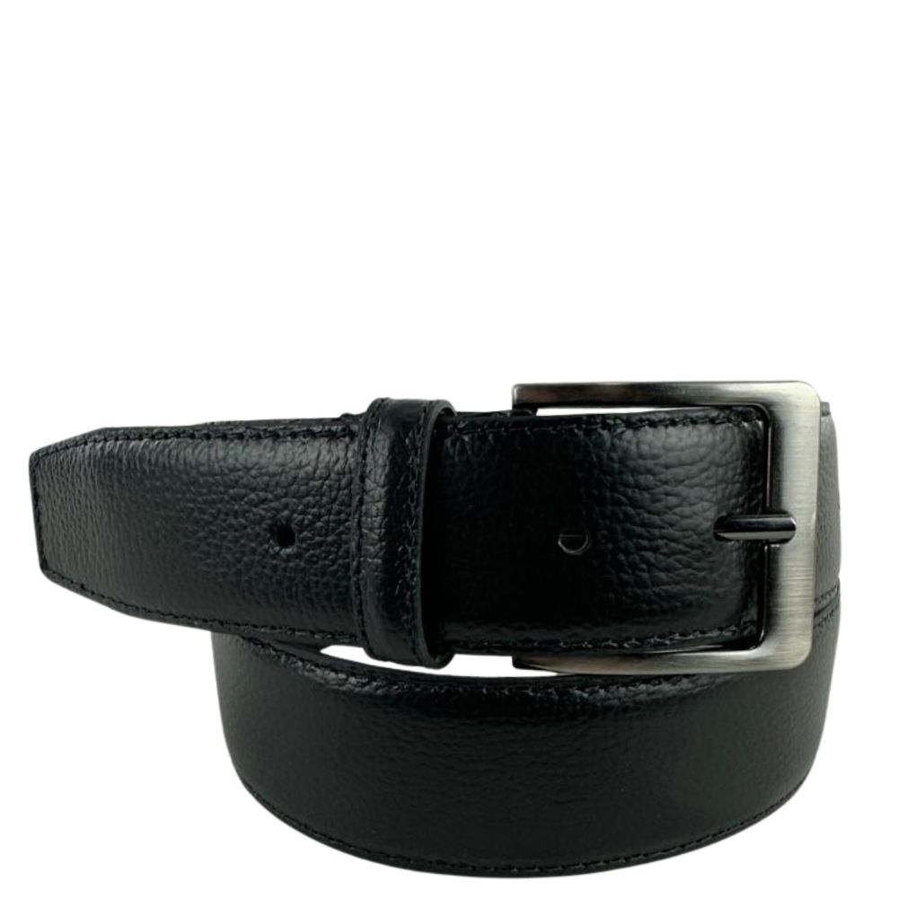 Cinto Masculino Badana Couro Social Preto Capre Ref:X211143751