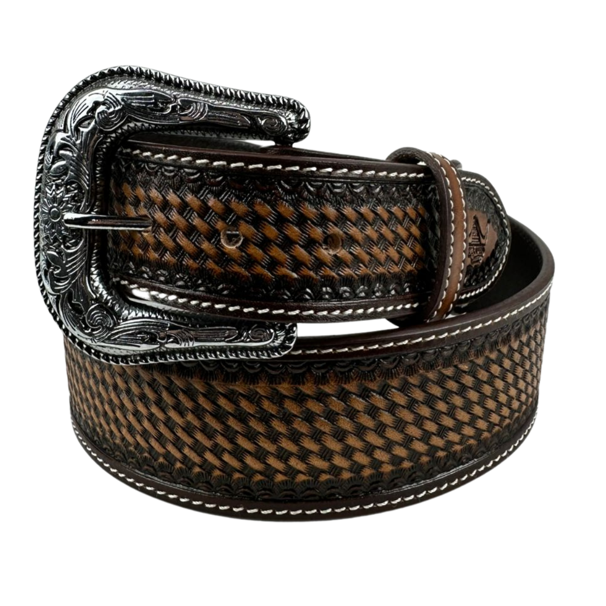 Cinto Masculino Pyramid Country Entalhado Despontado Balaio - Ref. PY-7931