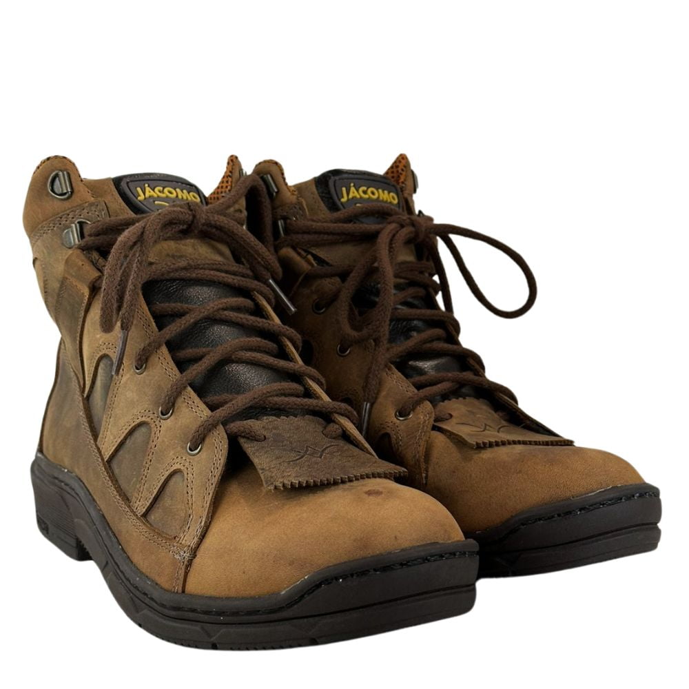 Coturno Unissex Jácomo Crazy Amêndoa T001/UT Badana